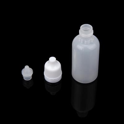 50 STÜCKE 20ml Leere Plastik-Quetschflaschen mit Tropfer Augenflüssigkeitstropfer