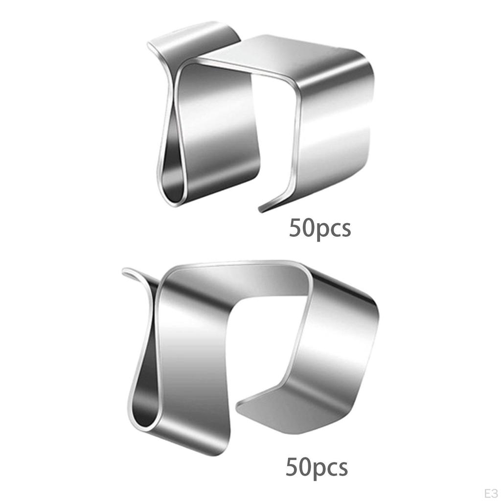 50 Christmas Light Holders for Outdoor Gutter Use in Holiday Setup