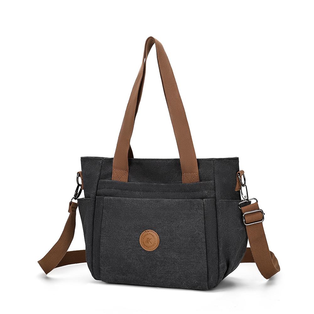 Women's Canvas Large Capacity Tote Bag Shoulder Bag