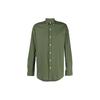Polo SS22 Solid Color Casual Polo Long Sleeve Shirt Men Shirts Green 710829424-013
