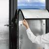 Reflective Window Insulation Film Window Cover with Suction Cups Reusable Thermal Insulation Sun Shade for Home Office RV