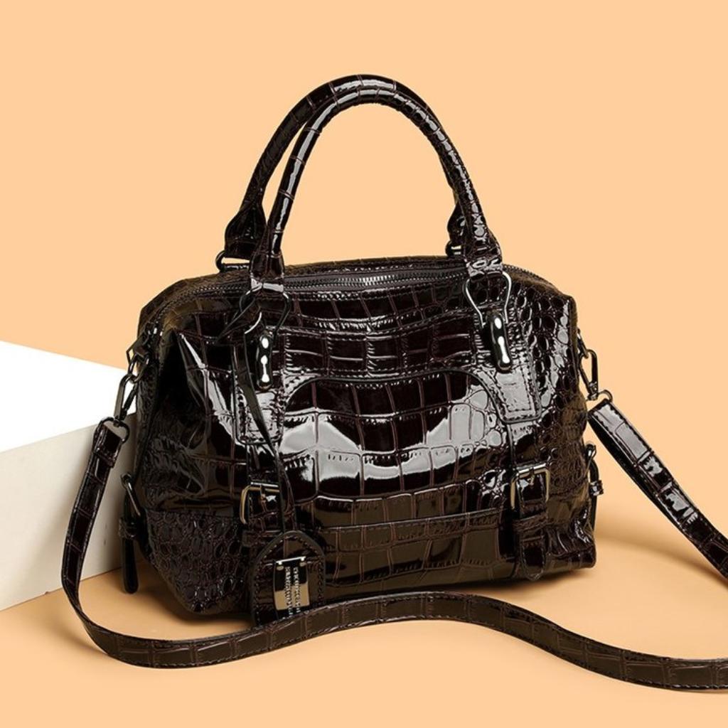 Xeie Thuk Shoulder Bag Women Faux leather Crossbody Daily Commute