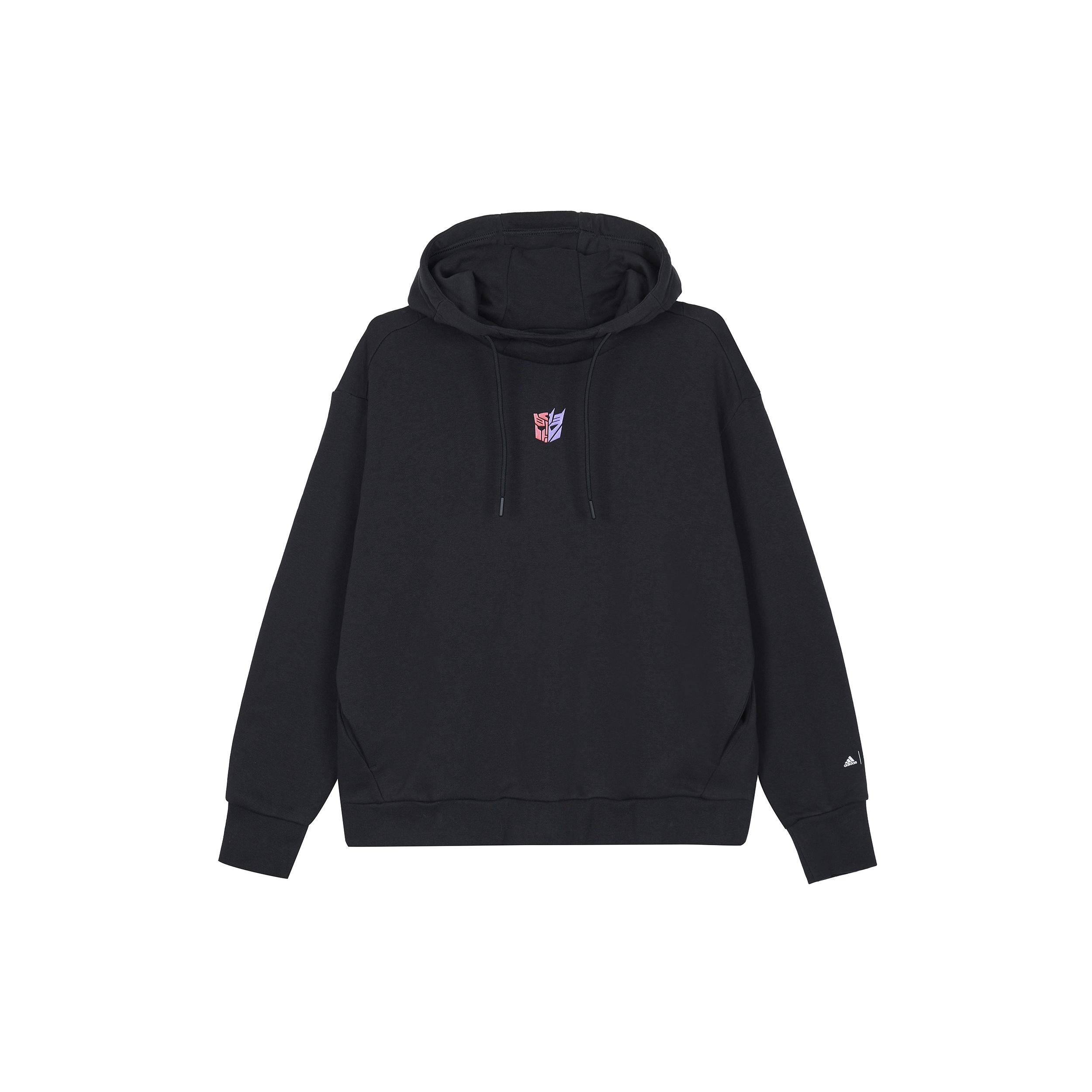 (WMNS) adidas x Transformers Crossover Sports Hoodie Black Women s HM7459 M