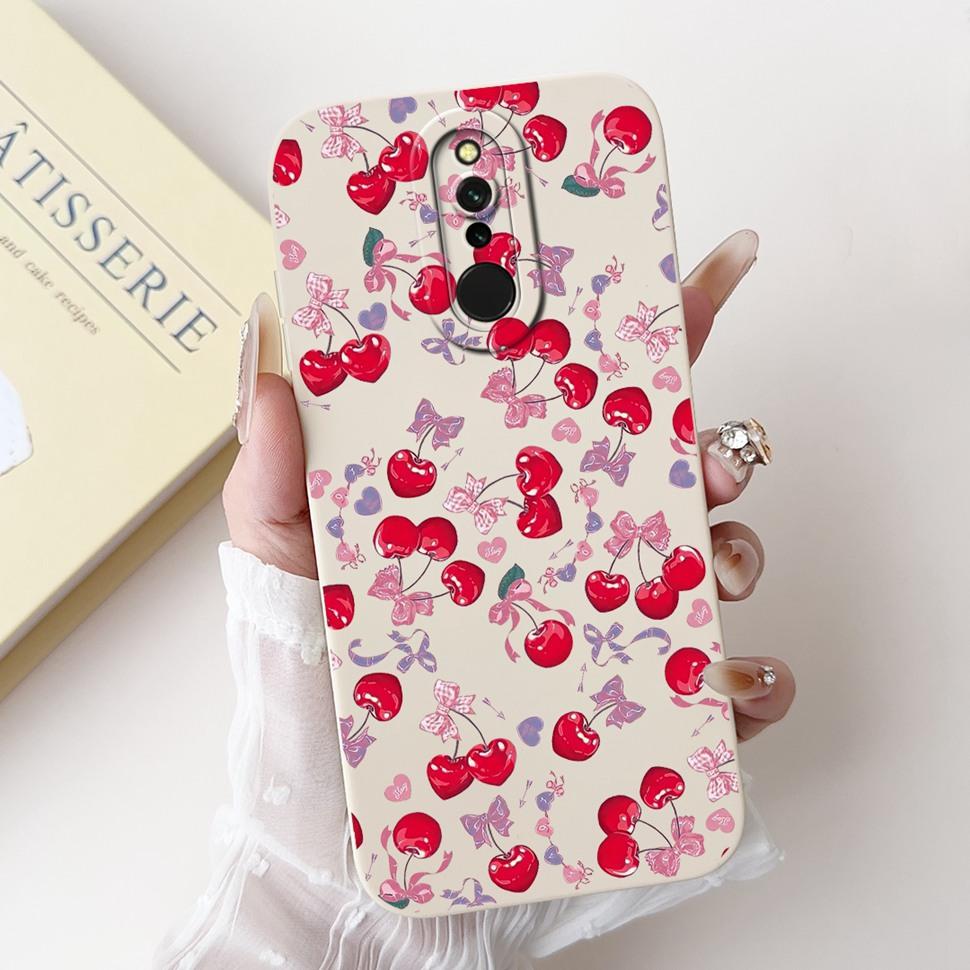 For Xiaomi Redmi 8 2019 Case 6.22" Luxury Flower Painted Cover Soft TPU Shockproof Phone Case For Xiaomi Redmi 8 Redmi8 Bumper