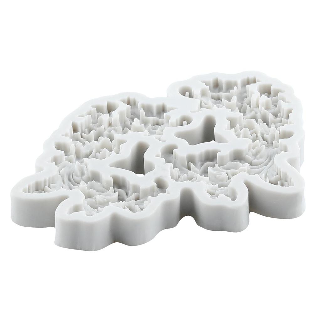 Barock Silikonformen Schnörkel Relief Scroll Spitze Fondantform Kuchen Dekorationswerkzeuge Cupcake Topper Süßigkeiten Schokolade Gumpasteform