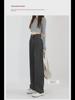 Women's High Waist Plush Wide-Leg Jeans: Thick, Loose, and Versatile for Spring, Autumn, and Winter.