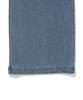 WACKY WILLY Women'S Washed Denim Semi-Wide Cargo Pants Blue
