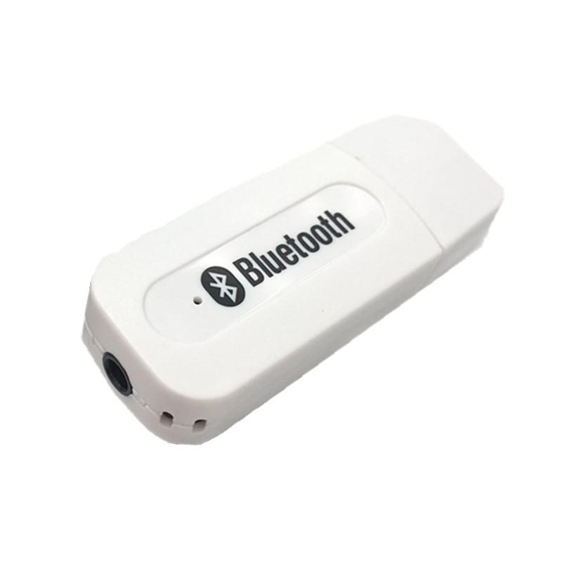

Приймач Bluetooth 5.0 AUX адаптер Донгл Аудіо Бездротовий адаптер для автомобіля ПК Навушники Мікрофон 3,5 мм гніздо Рецептор з аудіокабелем білий