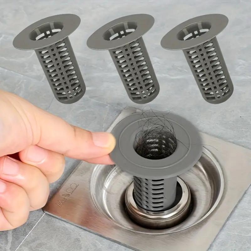 Bathroom Floor Drain Filter Anti-hair Floor Drain Cover Kitchen Sewer Anti-insect Anti-clogging Filter