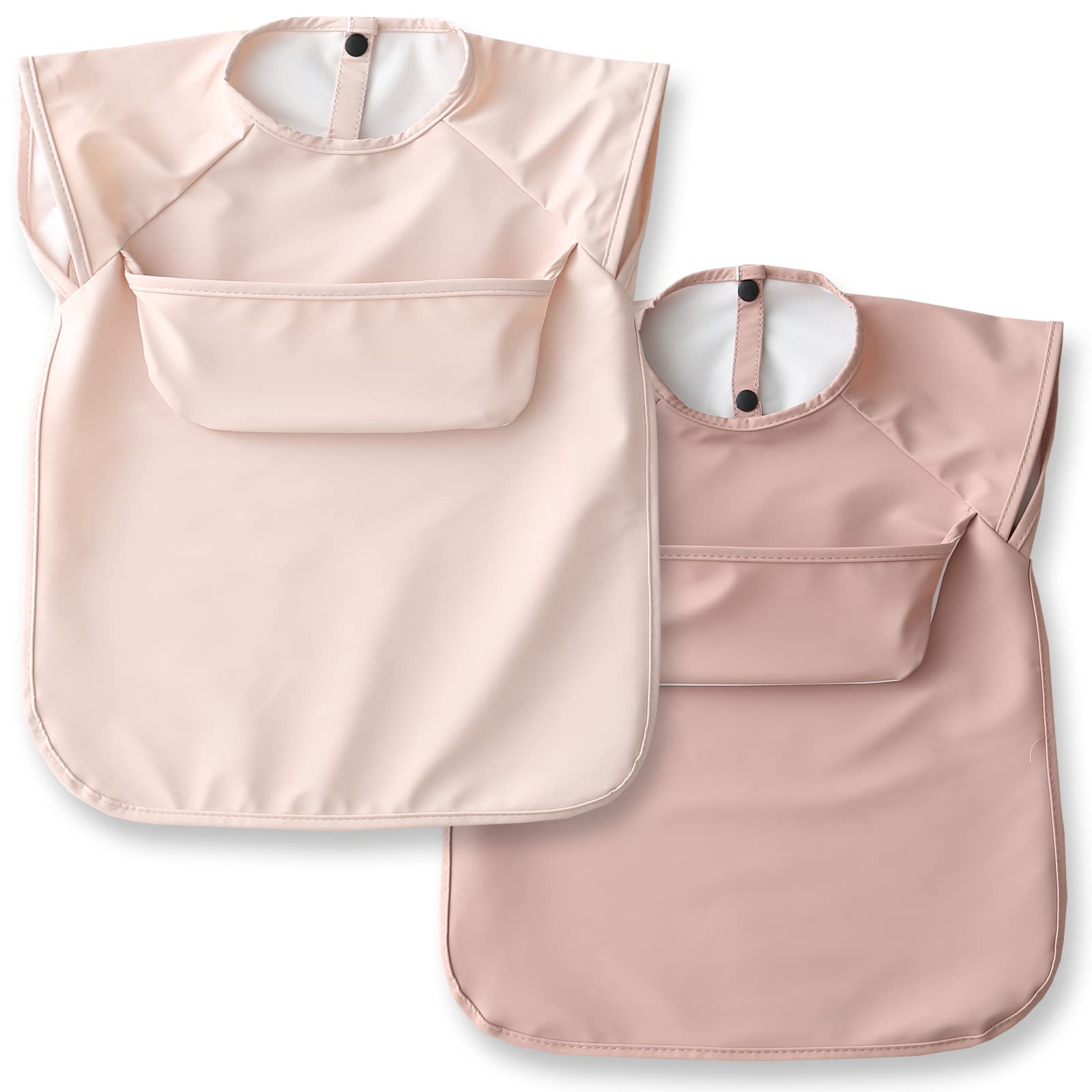 

Baby Mealtime Set of and with a Nordic Style Baby Food Aprons for Girls and Toddler Smocks for Ages and Perfect for Daycare or as a Baby [kalavika]