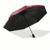 Lightning McQueen,Pixar Cars Automatic Umbrella   Tri fold Portable Umbrella, Best Holiday Gift for Men and Women, Durable Iron Frame, Playf