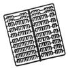11UB 36Pcs Cable Combs For PC Module Wires Maganers Perfect For Sleeved Cables And Customizable Builds