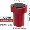 12-Pack 20mm/0.787'' Bench Dogs,Non-Slip Bench Dog Clamp Aluminum Alloy Table Stops for MFT Workbenches, Fits 0.787" Dog Holes - Professional
