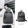 Schultasche neue Schultasche kariert Koreanische Version Rucksack mit großem Fassungsvermögen lässiger Rucksack Persönlichkeit cool Outdoor vielseitig Reise Rucksack