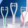 EMS Face Lifting Roller RF Double Chin V Face Shaped Facial Massager Jaw Cheek Thin Slimming Facial Lift Up Belt Skin Care Tool