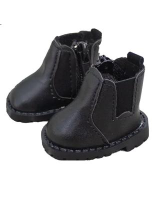 Lemonnui 20cm Plush Toy, Plush Clothes, Side Gore Boots, Shoes, Cosplay, Dress Up, Classic, Cotton Doll, Black