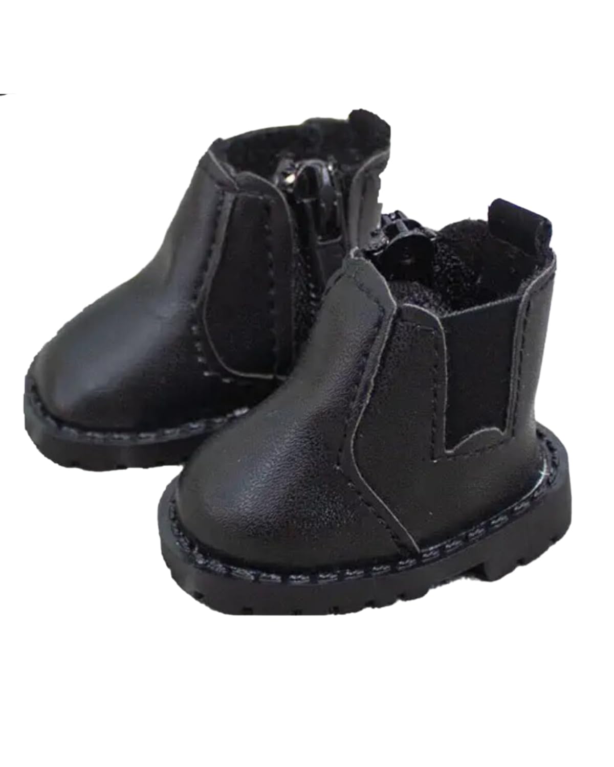 

Lemonnui 20cm Plush Toy, Plush Clothes, Side Gore Boots, Shoes, Cosplay, Dress Up, Classic, Cotton Doll, Black