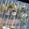 Christmas 3D Silicone Mold for DIY Nail Art Decoration