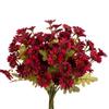 Künstliche Plastik-Gänseblümchen-Blumen Mittelstücke Künstliche Pflanze Hochzeitszimmer Zuhause Party Geschenke Handgehaltenes Arrangement Festival-Strauß