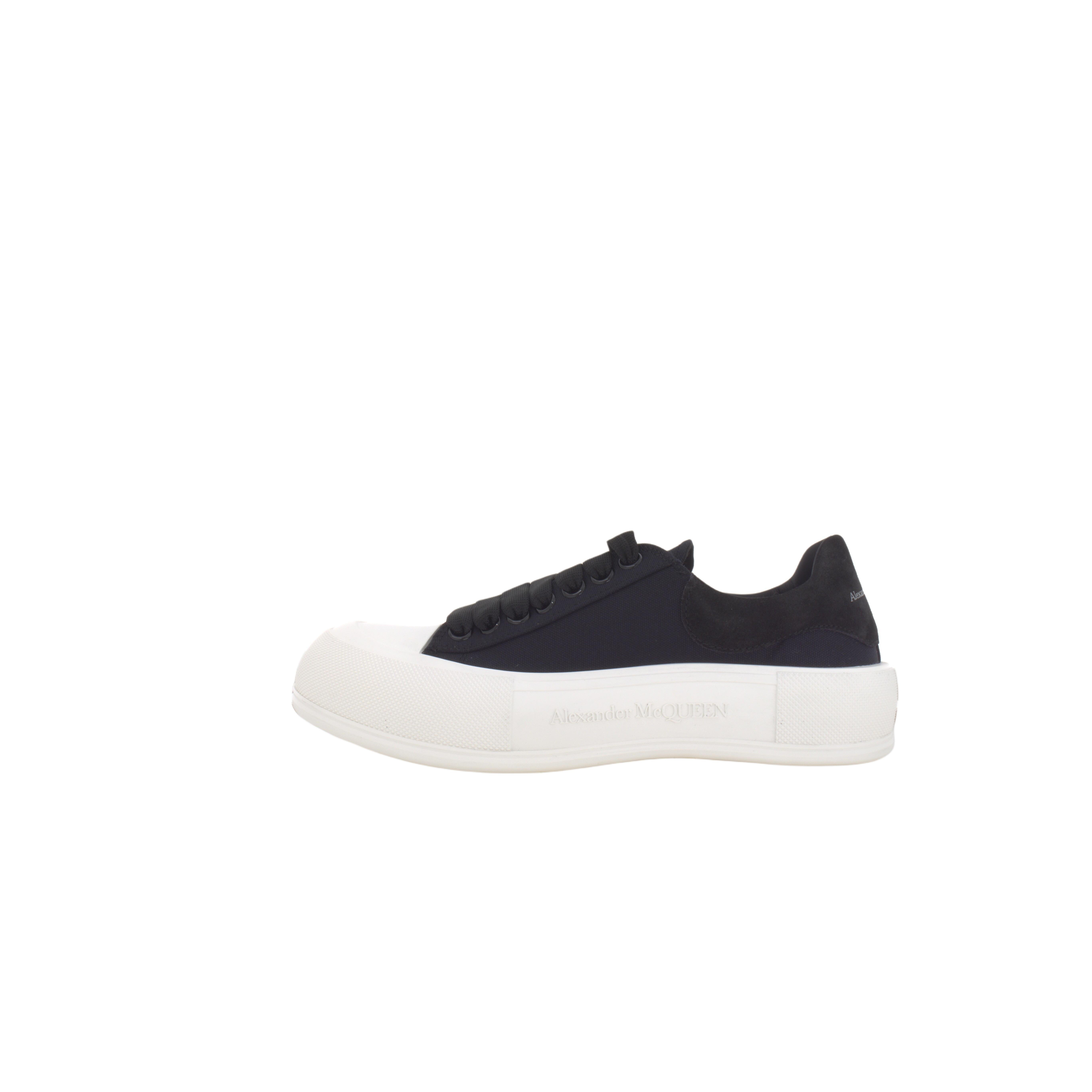 Alexander McQueen Deck Plimsoll Lace-Up Trainers