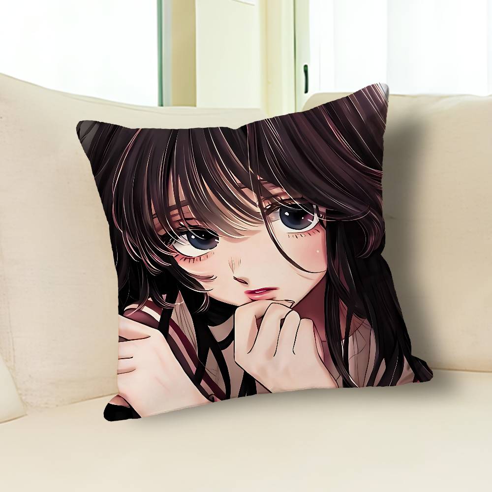 K-Kaoru Hana wa Rin to Saku Anime Celebrity Merchandise All-Match Printed Pillow Case Sofa Car Office Room Decoration Protector
