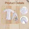 Miniature Coat Costume for Male Action Figure Doll Accessory, Trench And Pants 1/12 Scale