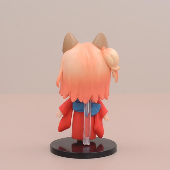 Animefigurer med baser Samlarobjekt Miniatyr Japan Animefigurer Girl Staty Models Hobby Collection