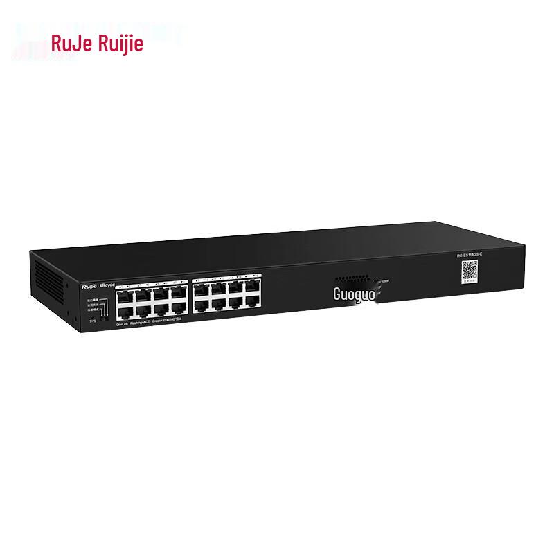 Ruijie Reyee RG-ES118GS-E Gigabit Unmanaged Rackmount Switch