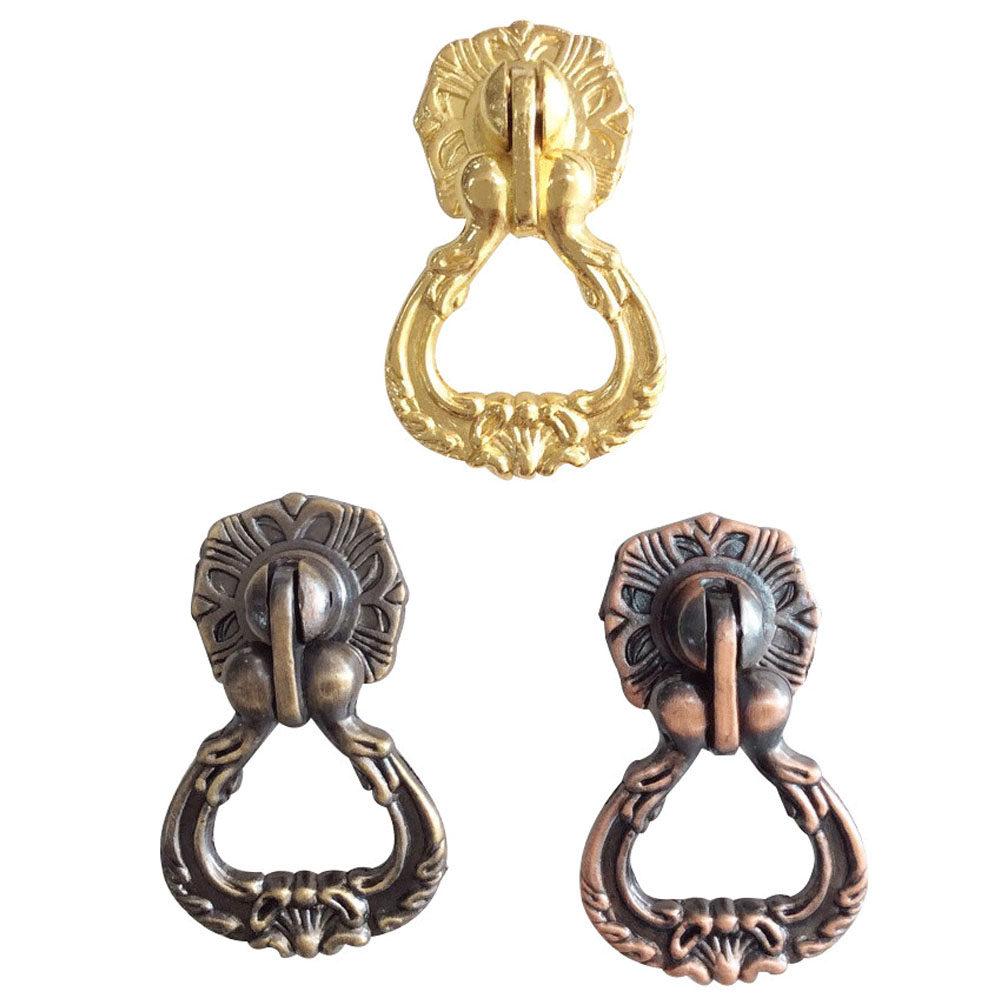 4Pcs Heavy Duty Zinc Alloy Drawer Handle Elegant Design for Cupboard Cabinet Door Dresser Wardrobe Pull Hardware Fixture