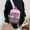 Korean Style Multifunctional Lightweight Backpack: Outdoor Sports, Travel, Mesh Drawstring, Student, Schoolbag