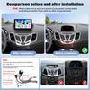 Android Car Radio 9' Touch Screen for Ford Fiesta 2009-2014 with CarPlay, Android Auto, GPS, WiFi, Backup Camera