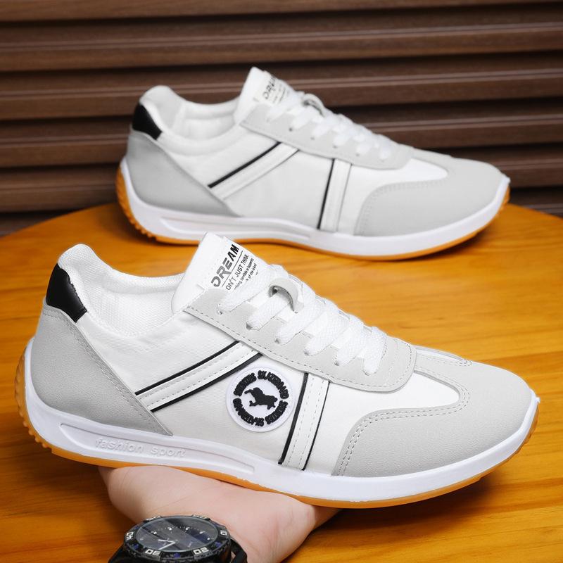 Men's shoes summer new canvas breathable casual shoes fashionable versatile men's Forrest Gump sports shoes soft sole non-slip moisture shoes