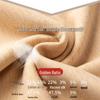 Women's Wool Silk Thermal Seamless Base Layer Top with Velvet Lining