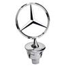 Hub Cap 44mm 3D Metal Blue Chrome Star Bonnet Hood Logo Emblem Badge for   Benz W205 W204 AMG GLC CLA Interior Moulding LBMSLK RE1