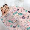 Medical Pattern Doctor Nurse Watercolor Pink Texture Throw Blanket Sleeping Bag Winter beds Bed Blankets For Baby Blankets