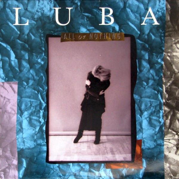 

LP Record LUBA All Or Nothing C193176 Capitol Records 1989 Canada Rock Used