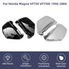 Motorcycle Battery Side Fairing Cover ABS Plastic For Honda Magna VF750 VF750C 1994-2004 Black Chrome Battery Guard Protector