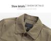 2024 Men's Pure Cotton Business Jacket for Middle-Aged and Elderly - Spring and Autumn Casual Wear