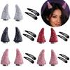 1pair Magnetic Attachment Magnetic Horn Headpiece Horn Hair Accessories  Halloween Costumes