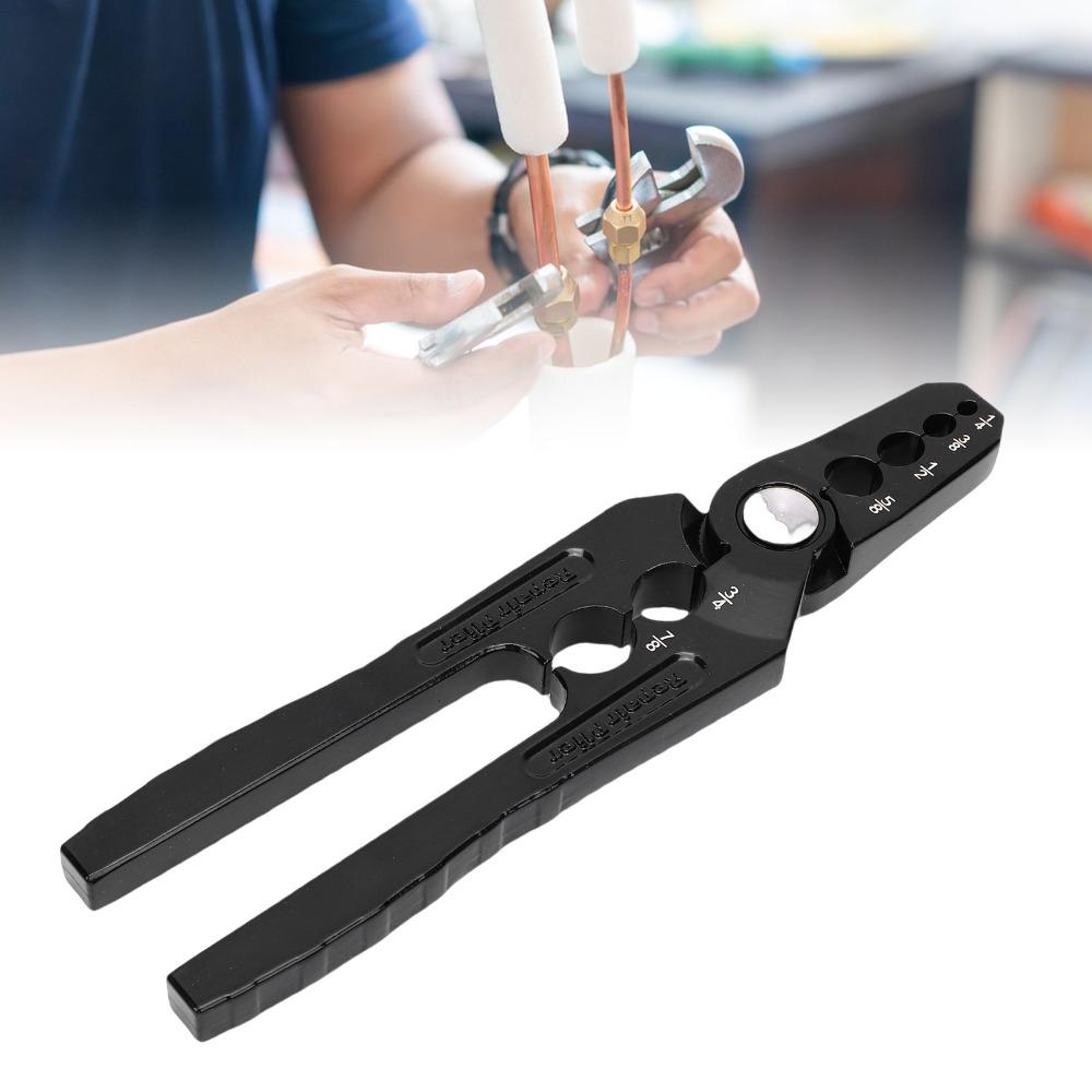Diameter 1/4in 3/8in 1/2in 5/8in 3/4in 7/8in Pipe Repair Pliers Flat Pipe Repairer  For Pipe Repair