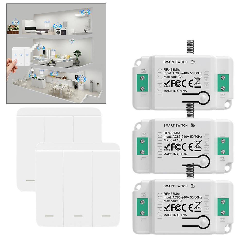 Converter Wireless Control 72*38*21mm Remote Control Switch Compact Design Easy Installation Multiple Device Control