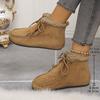 Ретро зимние ботинки для женщин на осень и зиму 2026 года, утепленные и утолщенные теплые хлопковые ботинки для женщин