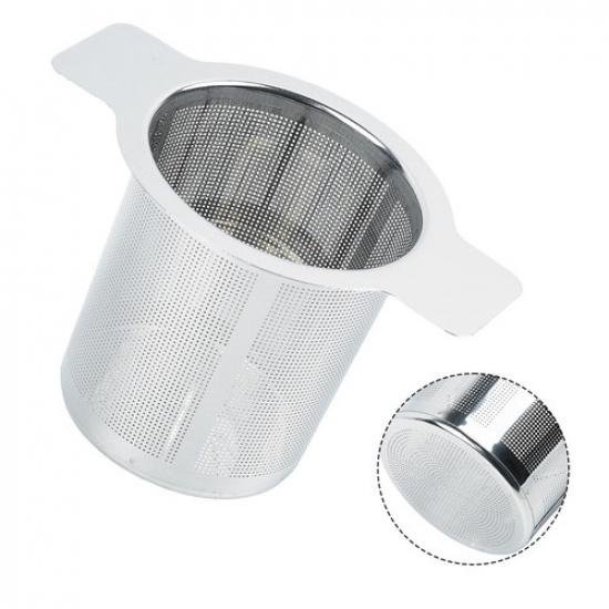 2 Pack Stainless Steel Tea Infuser Dual Ear Fine Mesh Reble Strainer for Tea