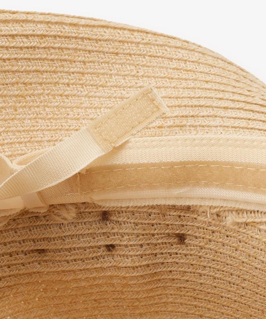 Tea Afternoon Tea LIVING Hat JS67 Washable UV Hat Ivory [Afternoon Living] Edge-Up