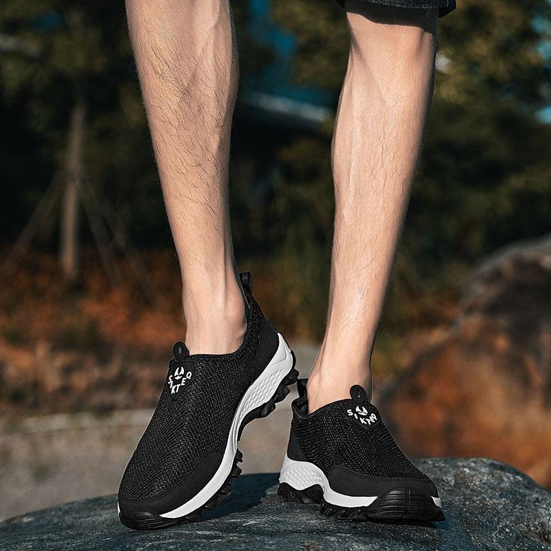 New Summer Men's Shoes Outdoor Casual Sneakers Lightweight Breathable Mens Loafers Slip-on New Men Shoes Zapatos Hombre