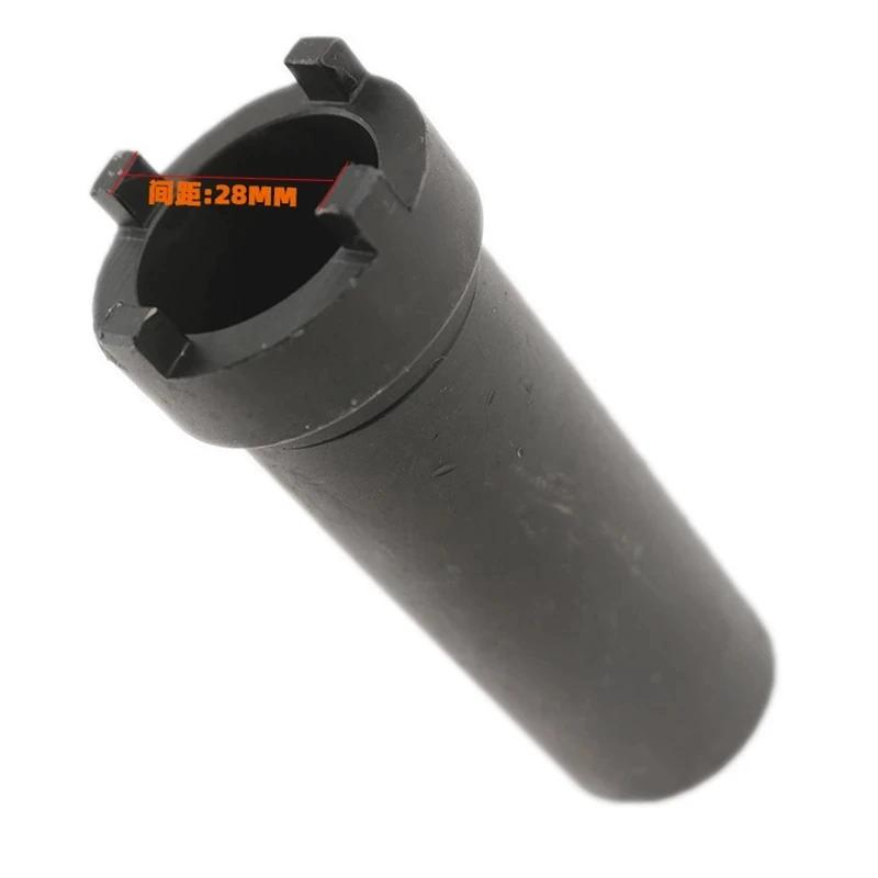 1PC Motorcycle 28MM GY6 Clutch Tool Lock Spanner Motorbike Nut Socket Wrench Remove Tools for the Starter GY6 Clutch Nut