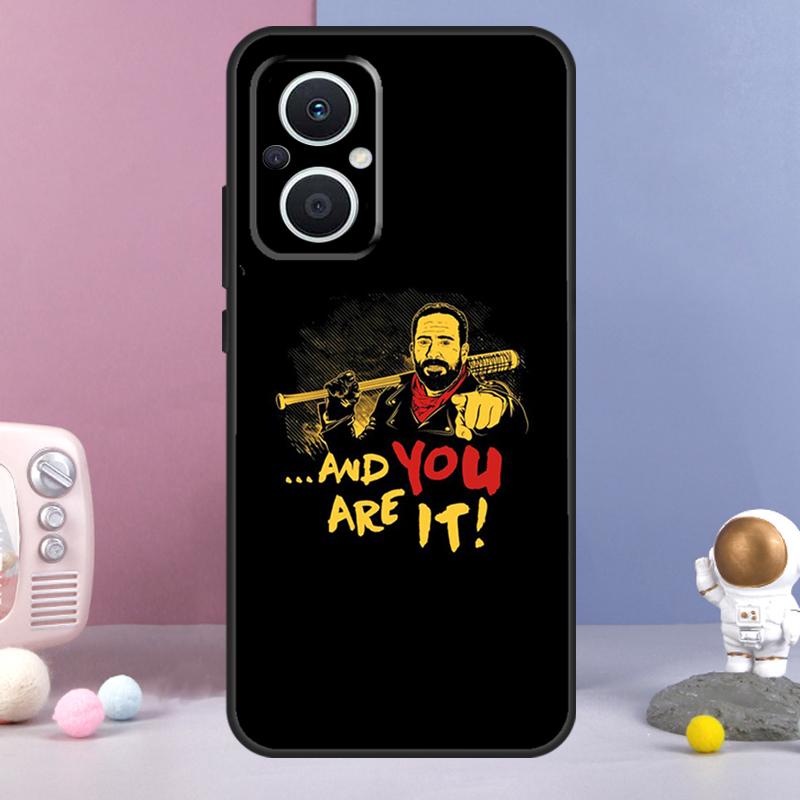 

Negan The Walking Dead Funda For OPPO Reno 11 F 12F 13F 14F 10 12 13 14 Pro 7 8 Lite OPPO Find X9 X6 X5 X8 Pro Case OPPO Reno11 F