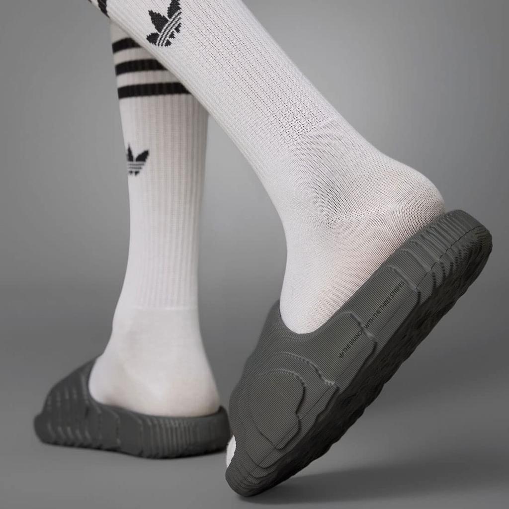 Adilette 22 Sandaler ADILETTE 22 SLIPPERE Grå Svart HP6522 Japan [Adidas] Five/Grey Five/Core 24.5cm