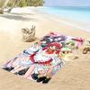Tokyo Mew Mew Print Beach Towel, Large Soft Quick Dry Towel for Beach Camping Swimming