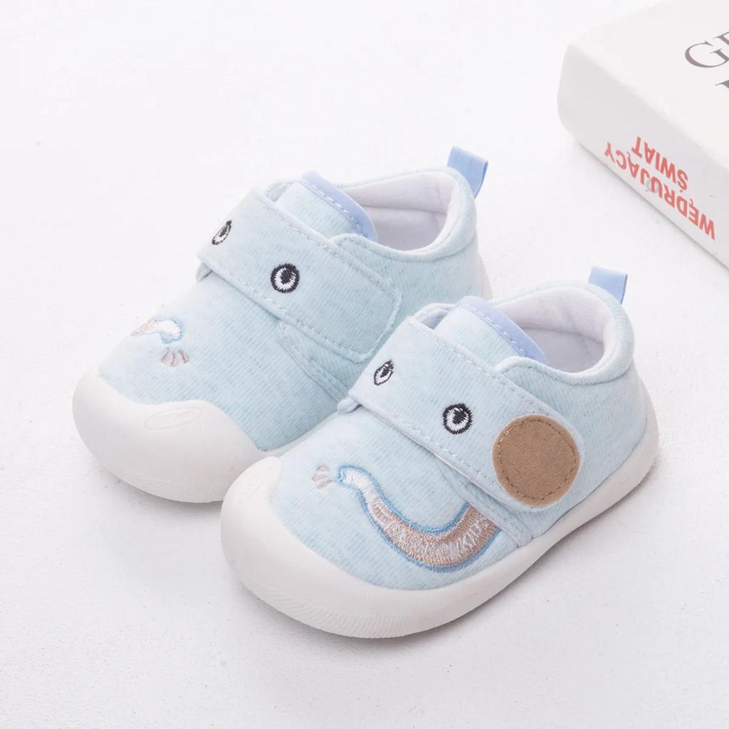New Baby Girl Shoes Fashion Versatile Comfort Baby Shoes Soft Casual Anti Slip Baby Boys Shoes Cartoon Breathable Cute Walkers